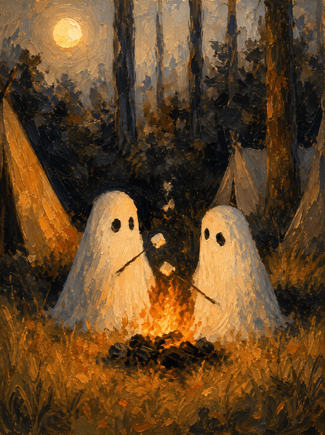 Marshmello ghosts